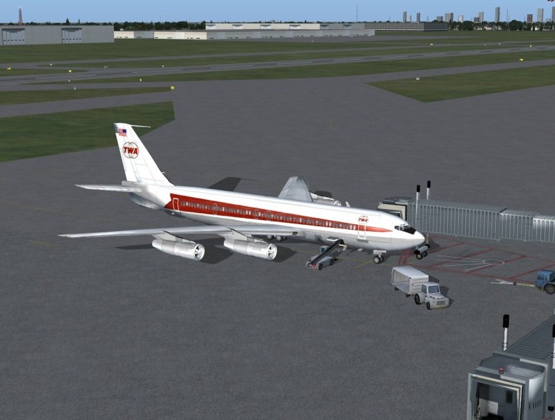 New Boeing 707420 Made using FSXSDK Sp2 has DDS textures